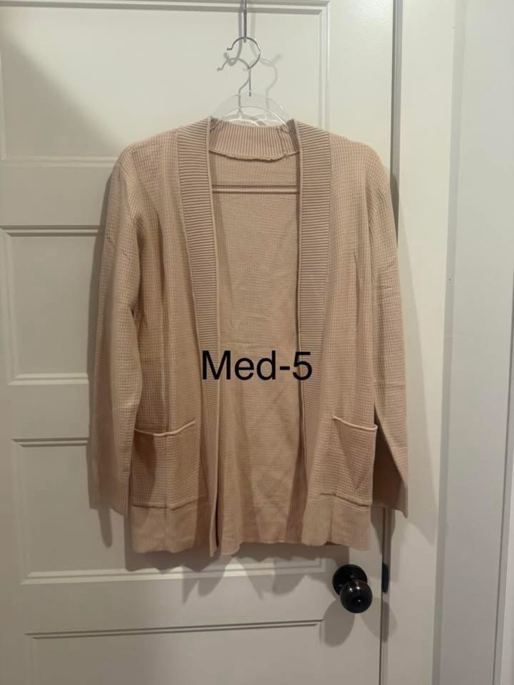 Women's Open-Front Cardigan Sweater - Cream